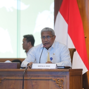 Audiensi Kepala BNN RI dengan Kepala BSSN RI beserta jajaran — foto 2