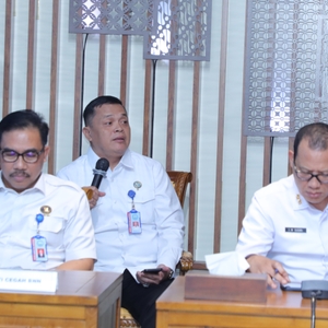 Audiensi Kepala BNN RI dengan Kepala BSSN RI beserta jajaran — foto 9