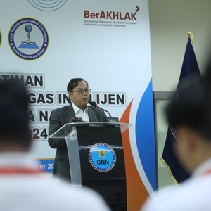 INTENSIFKAN PEMBERANTASAN NARKOTIKA, BNN CETAK PETUGAS INTELIJEN BERKUALITAS — foto 3