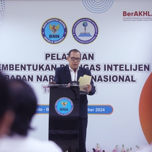 INTENSIFKAN PEMBERANTASAN NARKOTIKA, BNN CETAK PETUGAS INTELIJEN BERKUALITAS — foto 7
