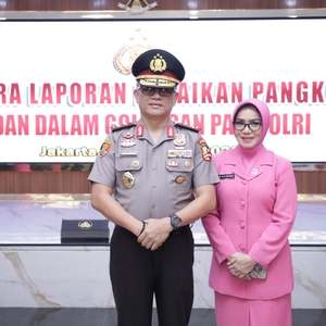 Upacara Laporan Kenaikan Pangkat Ke dan Dalam Golongan Pati Polri — foto 3