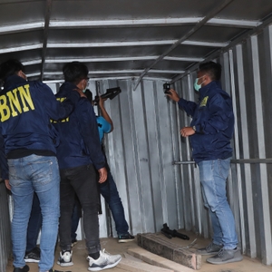 Rilis ungkap kasus Narkotika Jenis Ganja seberat ± 680 Kg asal Lampung — foto 6