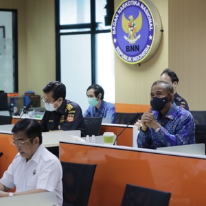 Pembukaan Operasi Laut Interdiksi Terpadu 2020 BNN - KORPOLAIRUD - DJBC — foto 6
