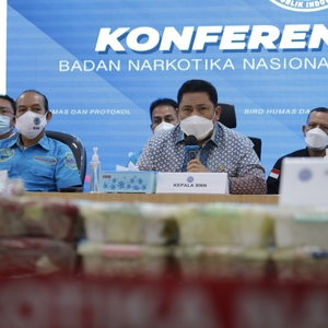 Rilis Ungkap Kasus Narkotika Jenis Sabu Jaringan Internasional — foto 2