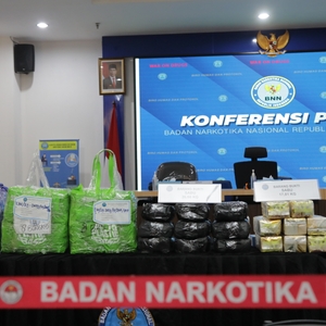 Rilis Ungkap Kasus Narkotika Jenis Sabu Jaringan Internasional — foto 5