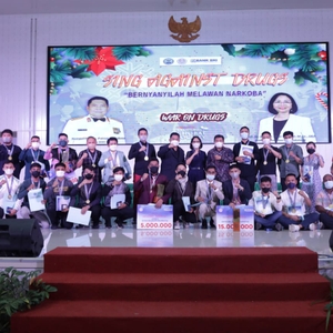 Penutupan Kompetisi Paduan Suara "Sing Againts Drugs" — foto 6
