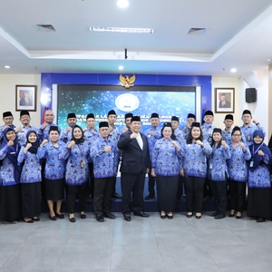 Upacara laporan kenaikan pangkat PNS BNN RI — foto 11