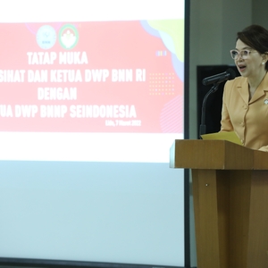 DWP BNN RI Lakukan Pertemuan Bersama Seluruh Ketua DWP BNNP se-Indonesia — foto 4