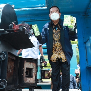 Pemusnahan BB dalam HUT BNN ke20 BNN RI — foto 9