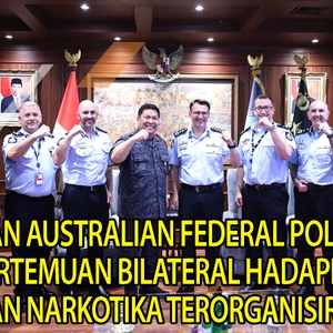 Kunjungan Kerja Commisioner Australian Federal Police — foto 2