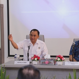 KA BNN Membuka kegiatan Intelligence Analysis Training Program — foto 7