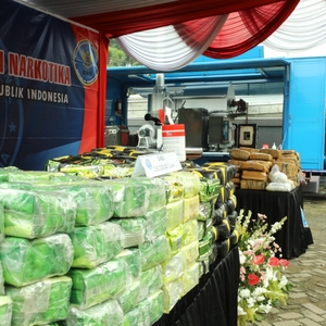 BNN RI Musnahkan 4,7 Kuintal Narkotika Dari 10 Kasus Berbeda — foto 2