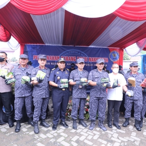 BNN RI Musnahkan 4,7 Kuintal Narkotika Dari 10 Kasus Berbeda — foto 20