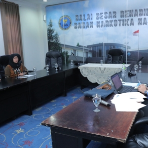 LANJUTKAN PENILAIAN DI BNN, OMBUDSMAN TINJAU LAYANAN BALAI BESAR REHABILITASI — foto 7